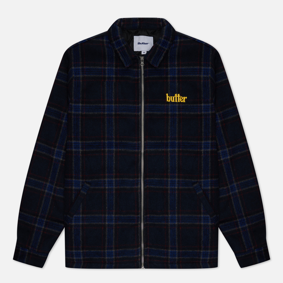 Butter Goods Мужская демисезонная куртка Plaid Flannel Insulated Overshirt