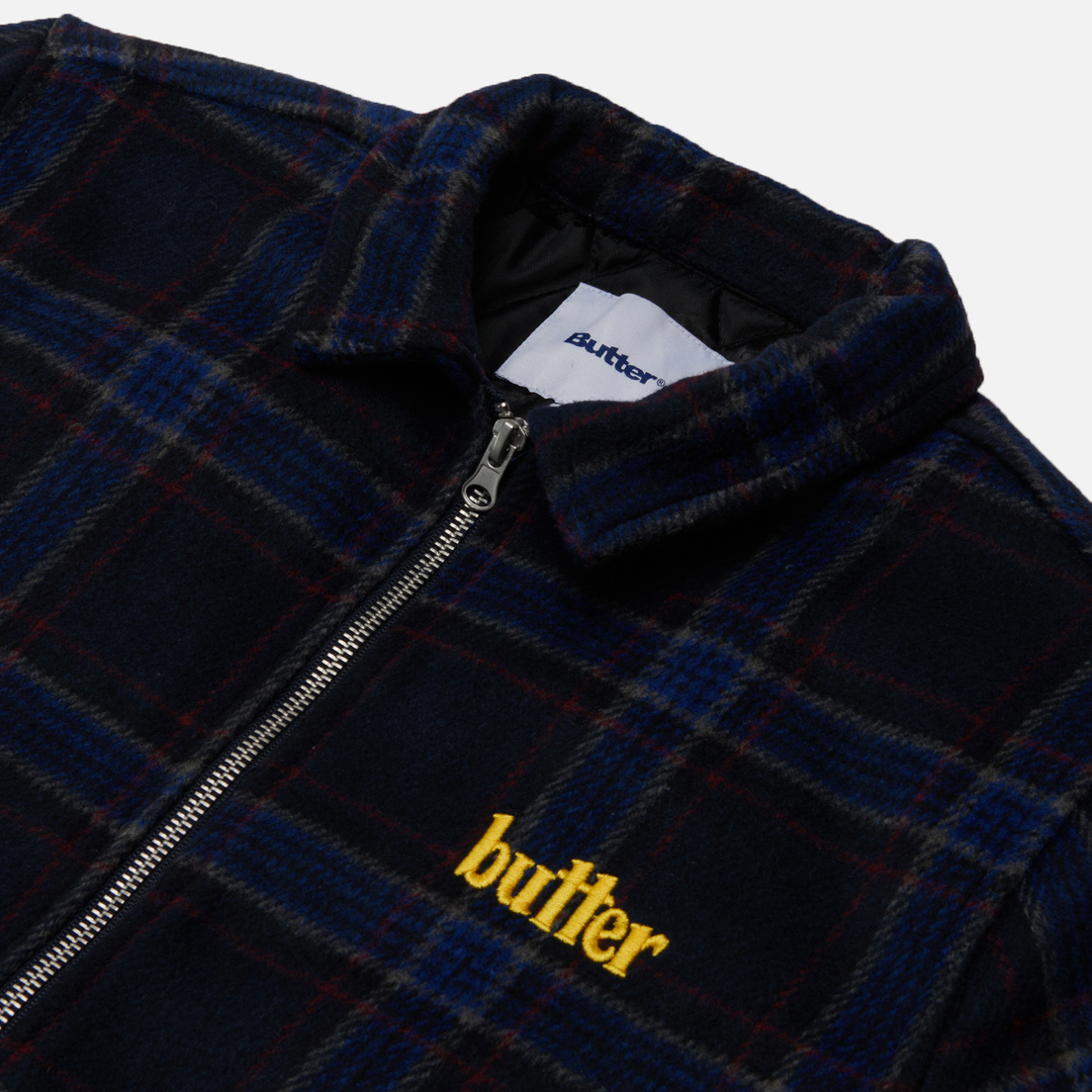 Butter Goods Мужская демисезонная куртка Plaid Flannel Insulated Overshirt