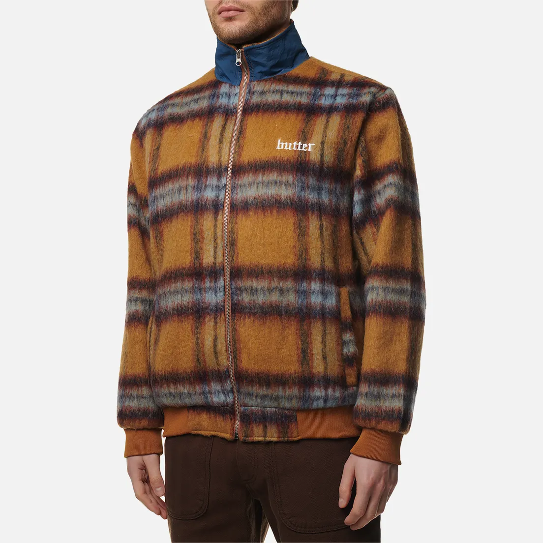 Butter Goods Мужская демисезонная куртка Hairy Plaid