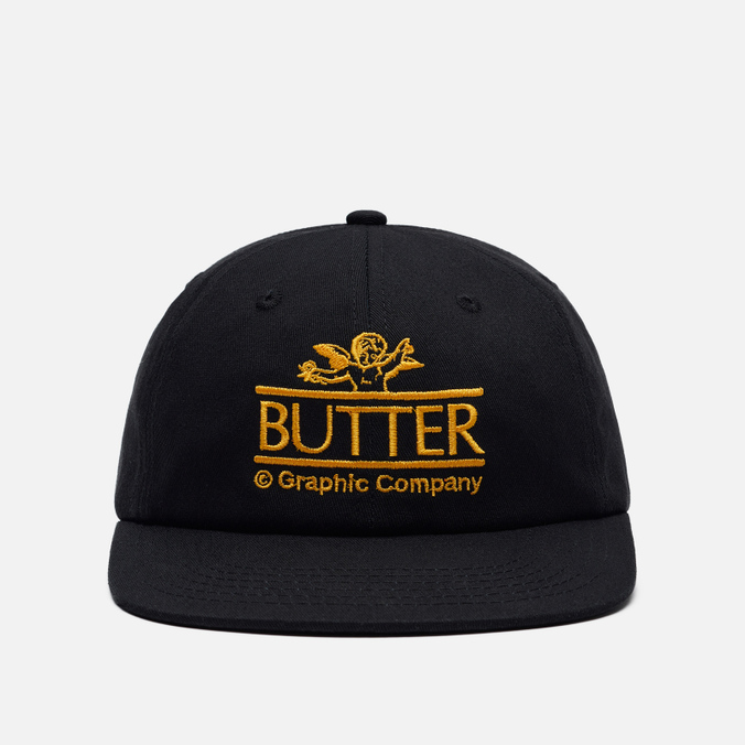 Кепка Butter Goods Cherub 6 Panel, цвет чёрный