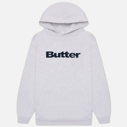 Butter Goods Мужская толстовка Logo Denim Applique Pullover Hoodie