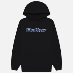 Butter Goods Мужская толстовка Logo Denim Applique Pullover Hoodie