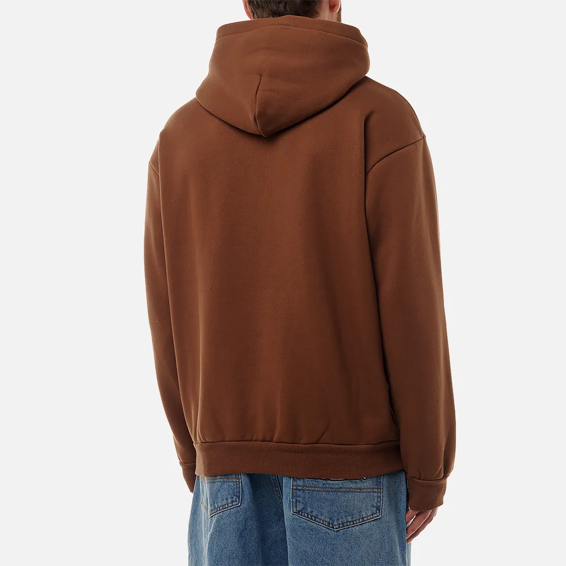 Butter Goods Мужская толстовка Logo Denim Applique Pullover Hoodie