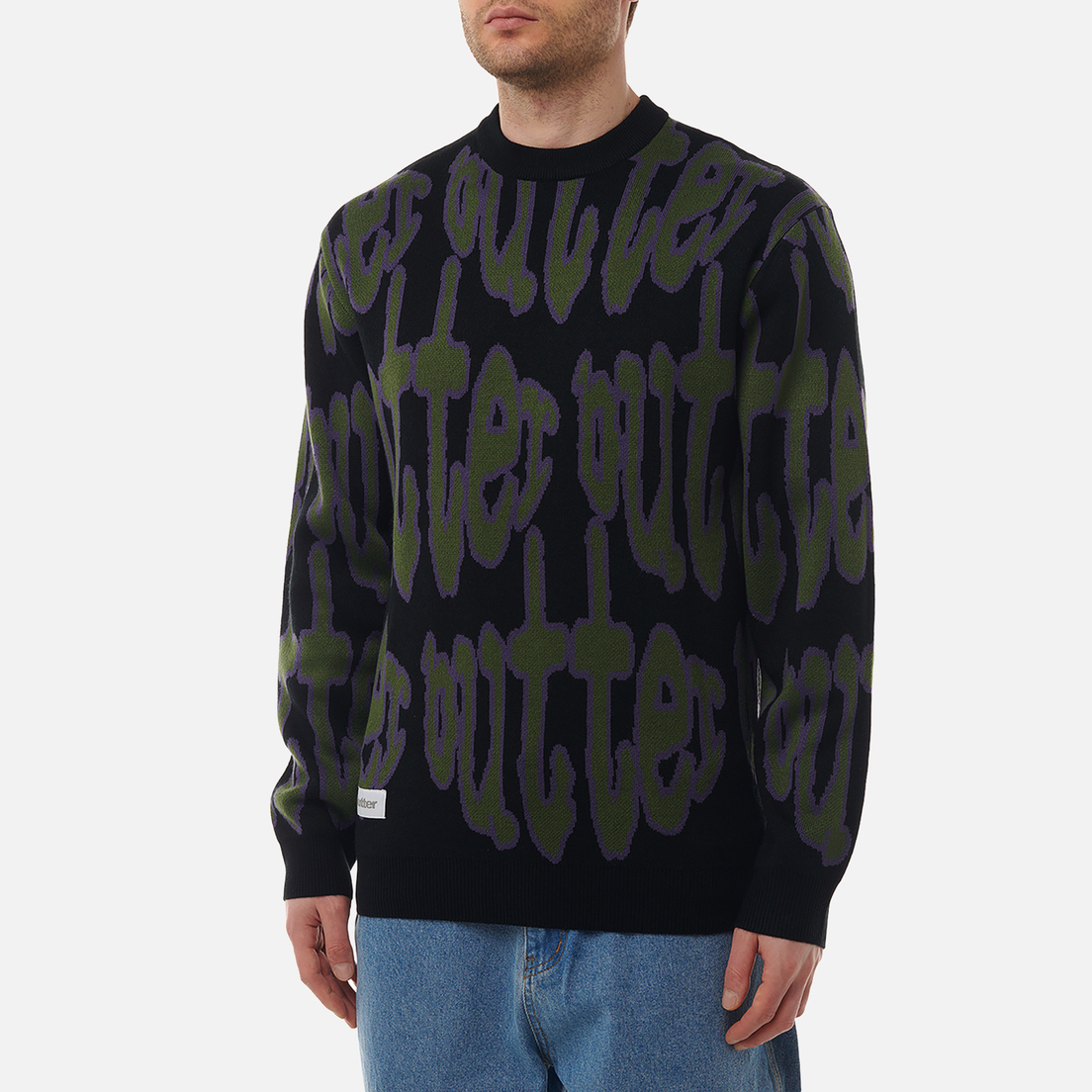 Butter Goods Мужской свитер Frenzy Knit