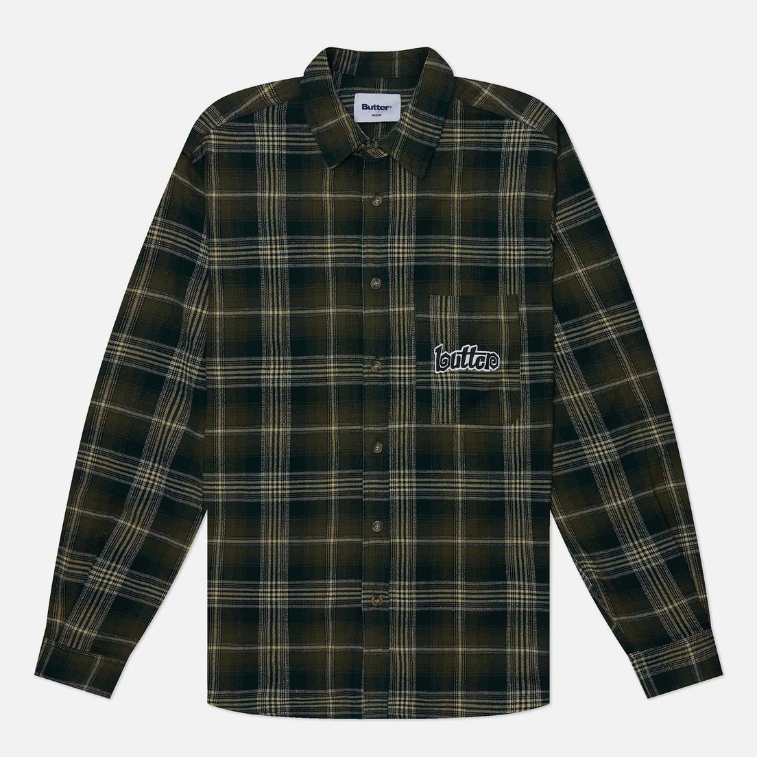 Butter Goods Мужская рубашка Swirl Plaid