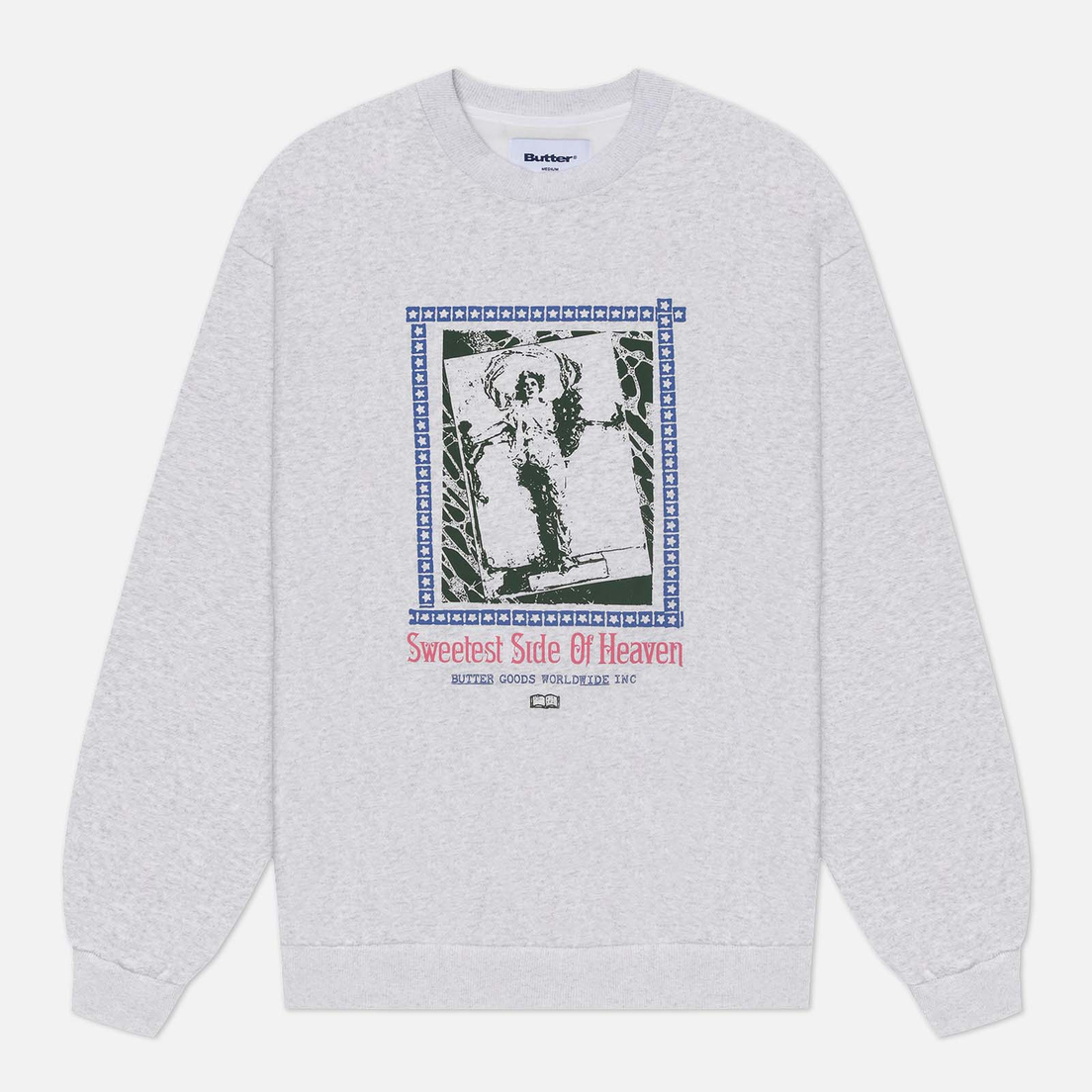 Butter Goods Мужская толстовка Angel Crewneck