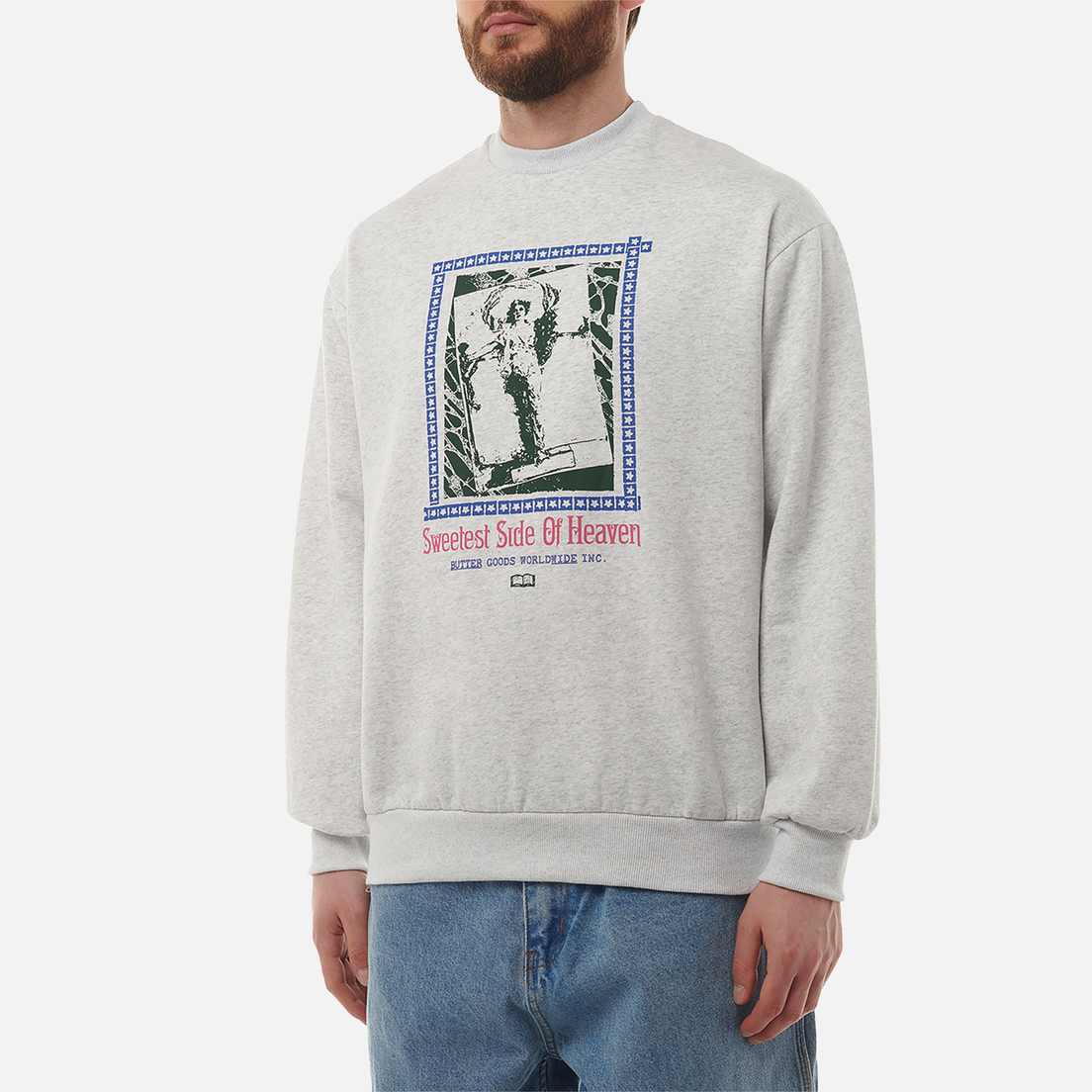 Butter Goods Мужская толстовка Angel Crewneck