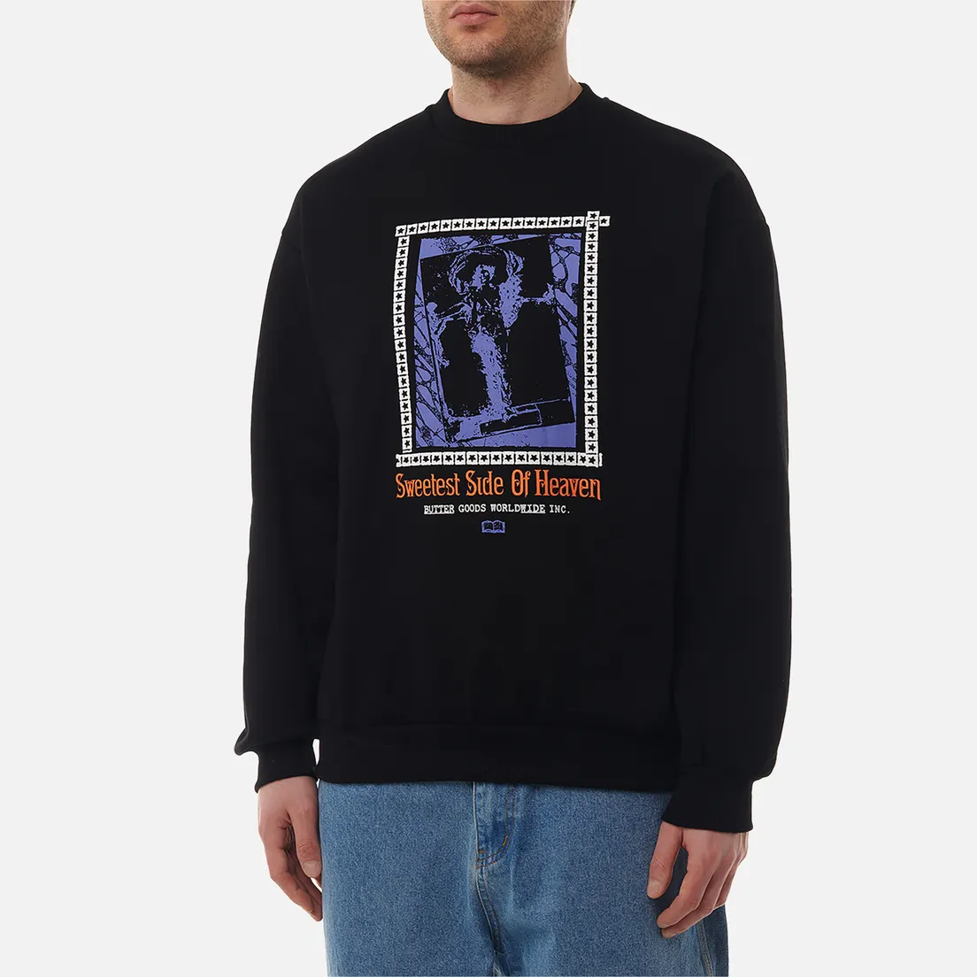 Butter Goods Мужская толстовка Angel Crewneck