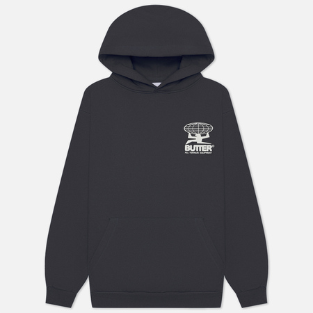 Мужская толстовка Butter Goods All Terrain Pullover Hoodie, цвет чёрный, размер M