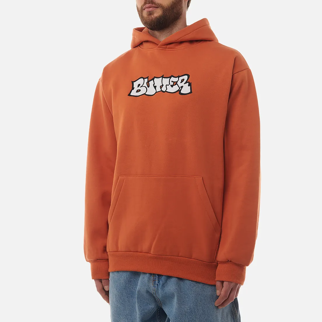 Butter Goods Мужская толстовка Perspective Applique Pullover Hoodie