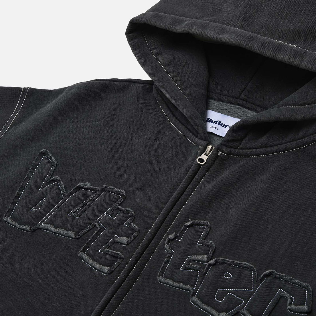 Butter Goods Мужская толстовка Mineral Wash Zip-Thru Hoodie