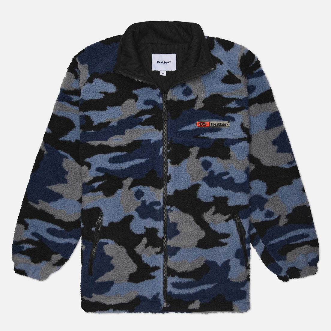 Butter Goods Мужская флисовая куртка Camo Sherpa