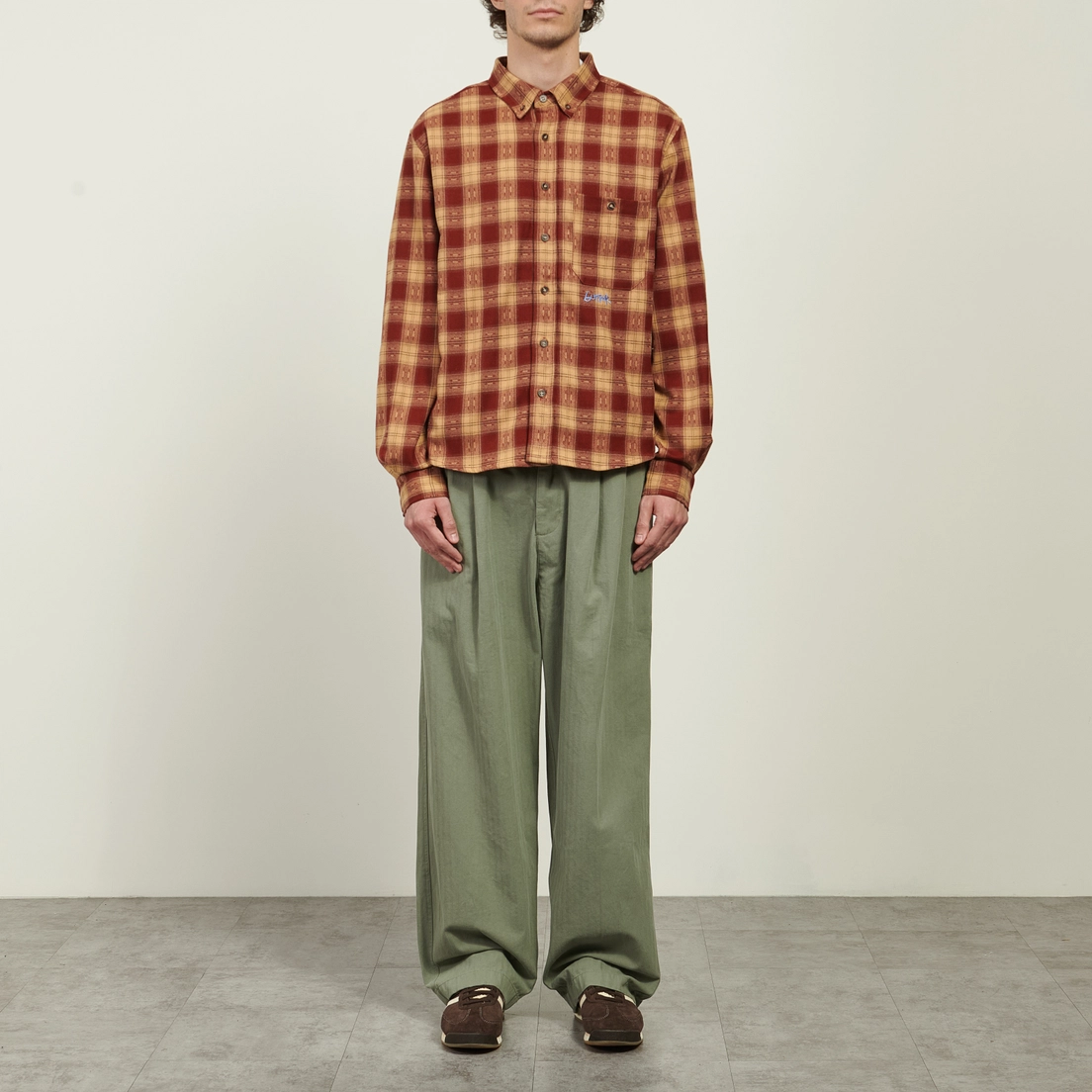 Butter Goods Мужская рубашка Sirocco