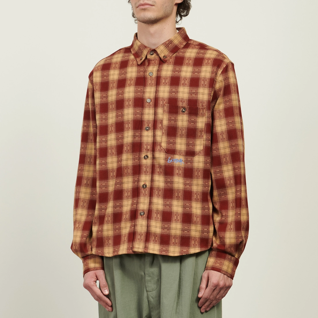 Butter Goods Мужская рубашка Sirocco