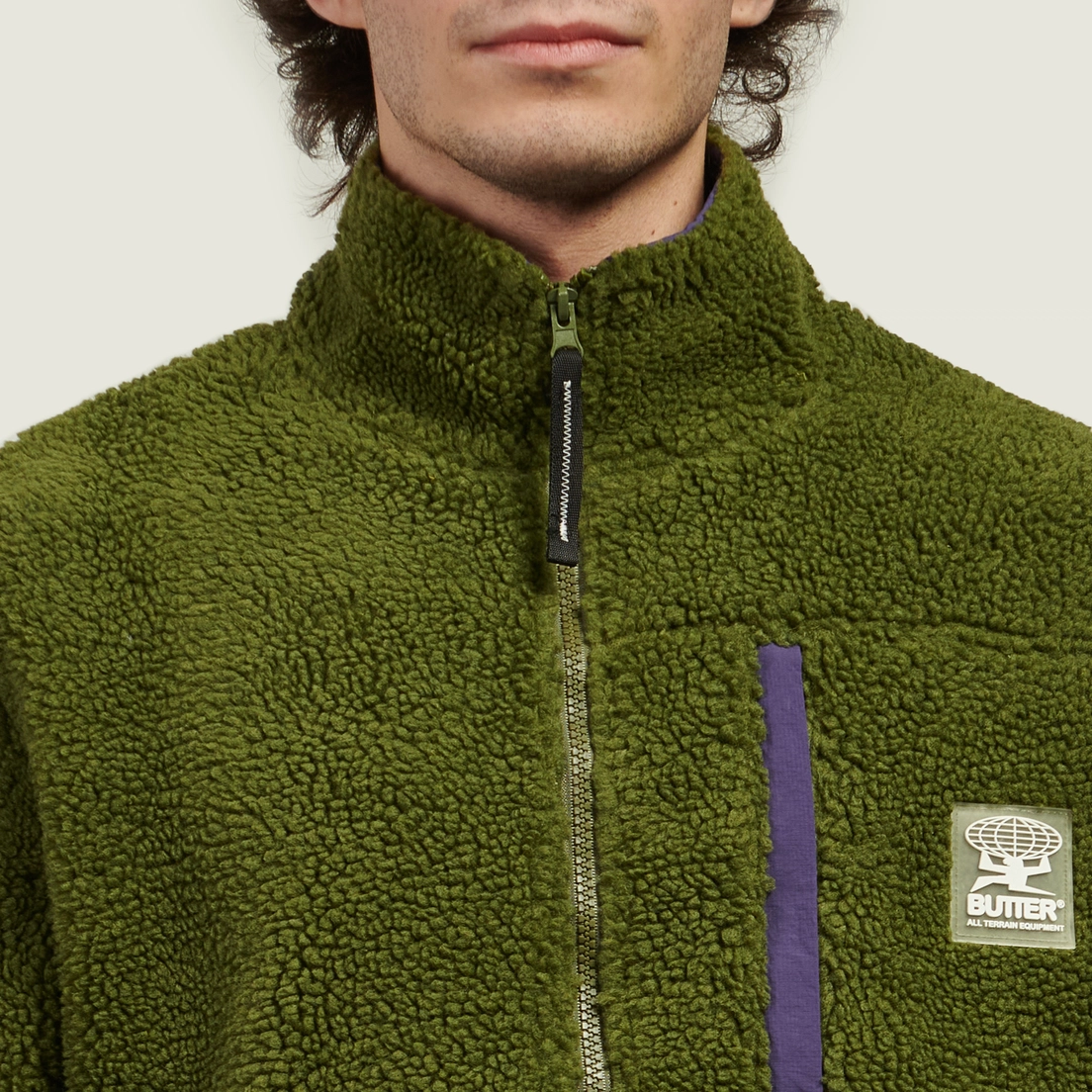 Butter Goods Мужская флисовая куртка Terrain Highpile