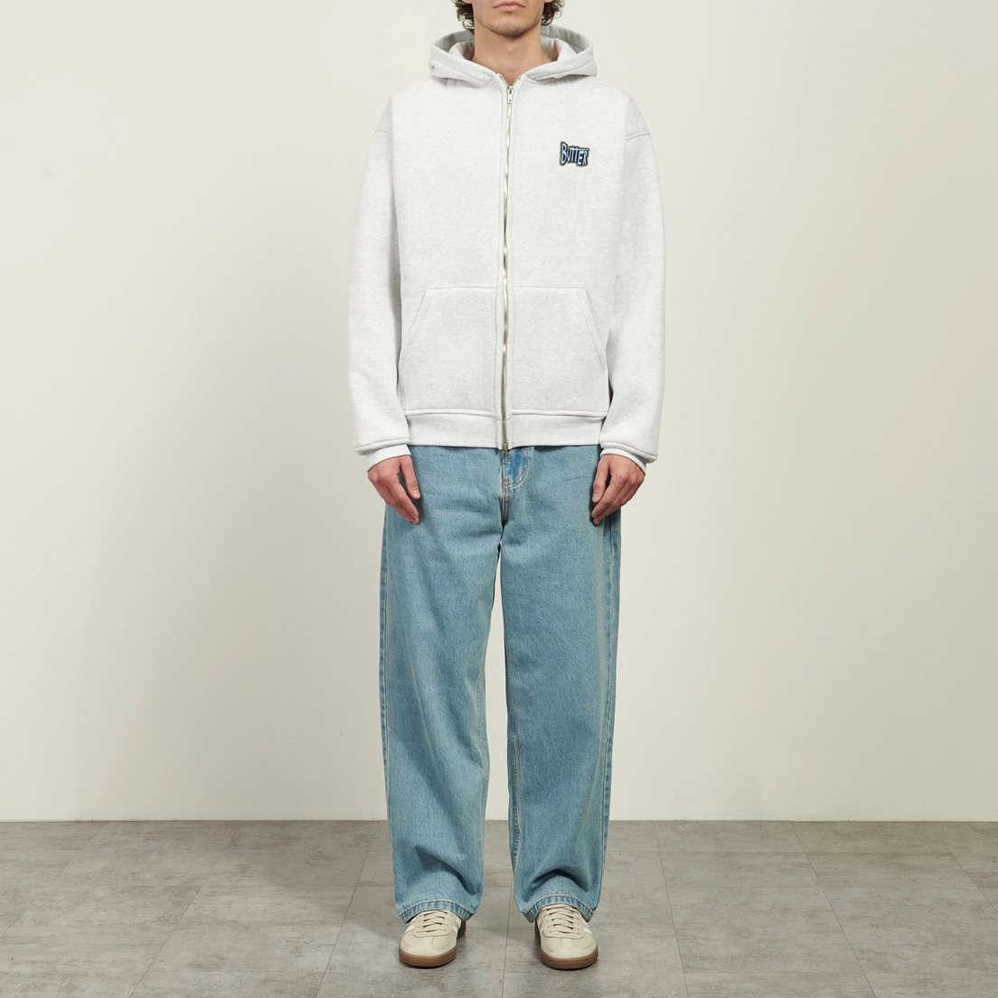 Butter Goods Мужская толстовка Pile Lined Zip-Thru Hoodie