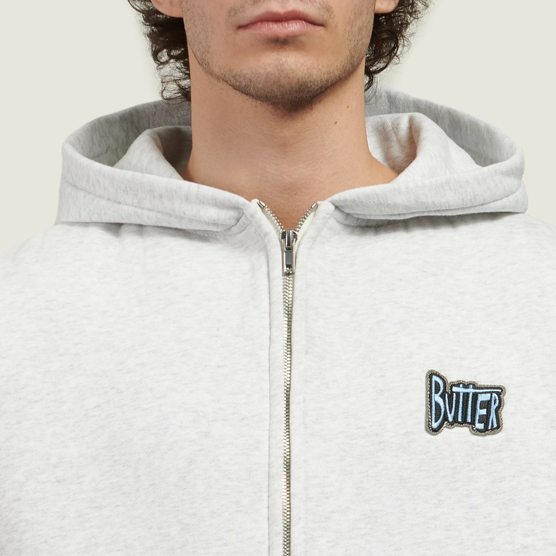 Butter Goods Мужская толстовка Pile Lined Zip-Thru Hoodie