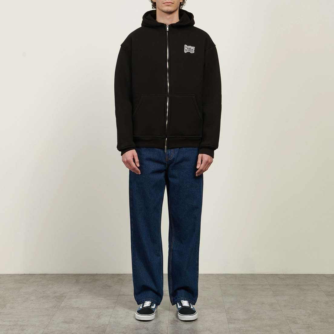 Butter Goods Мужская толстовка Pile Lined Zip-Thru Hoodie