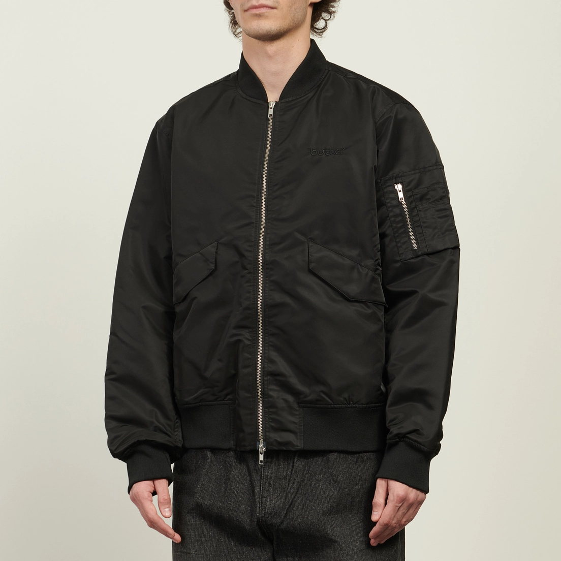 Butter Goods Мужская куртка бомбер Embroidery Logo