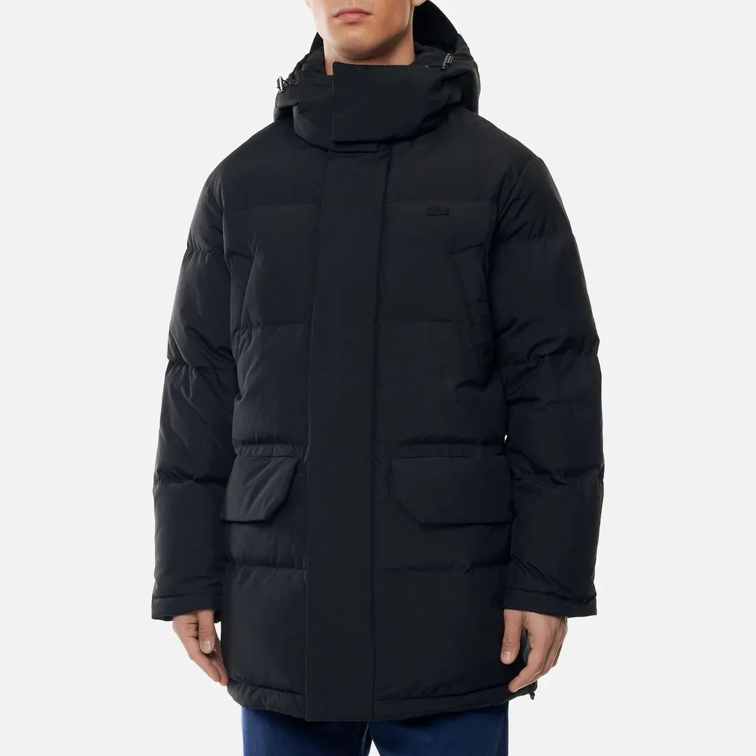 Lacoste Мужской пуховик Detachable Long Hood