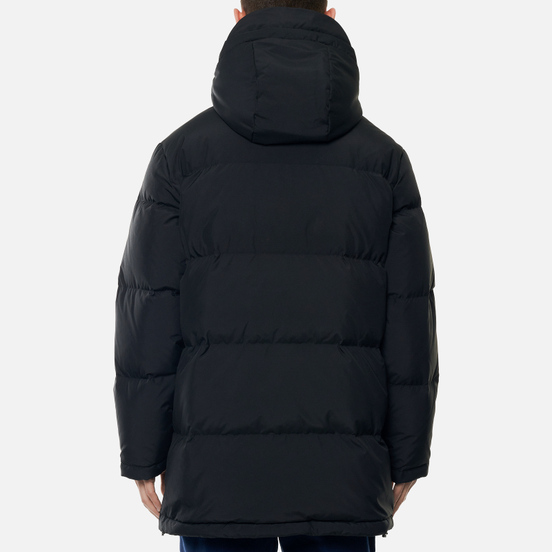 Мужской пуховик Lacoste Detachable Long Hood Black