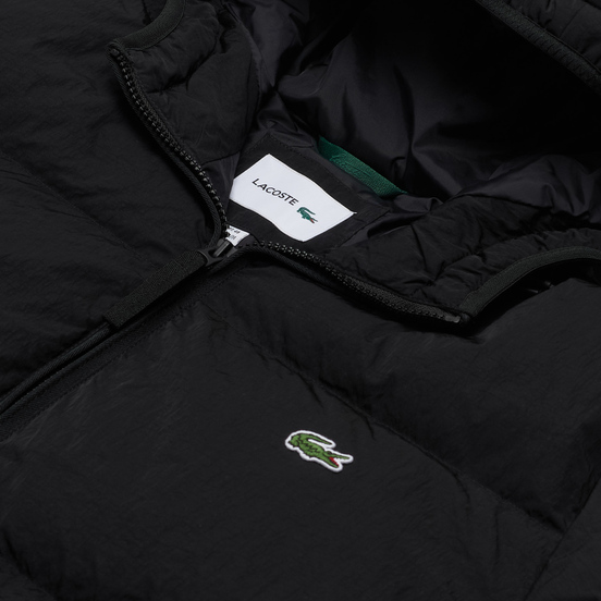 Мужской пуховик Lacoste Short Lightweight Water-Resistant Black