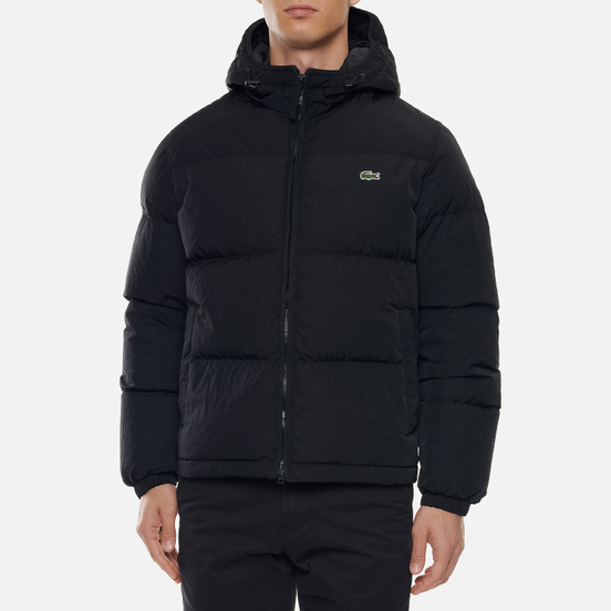 Мужской пуховик Lacoste Short Lightweight Water-Resistant Black