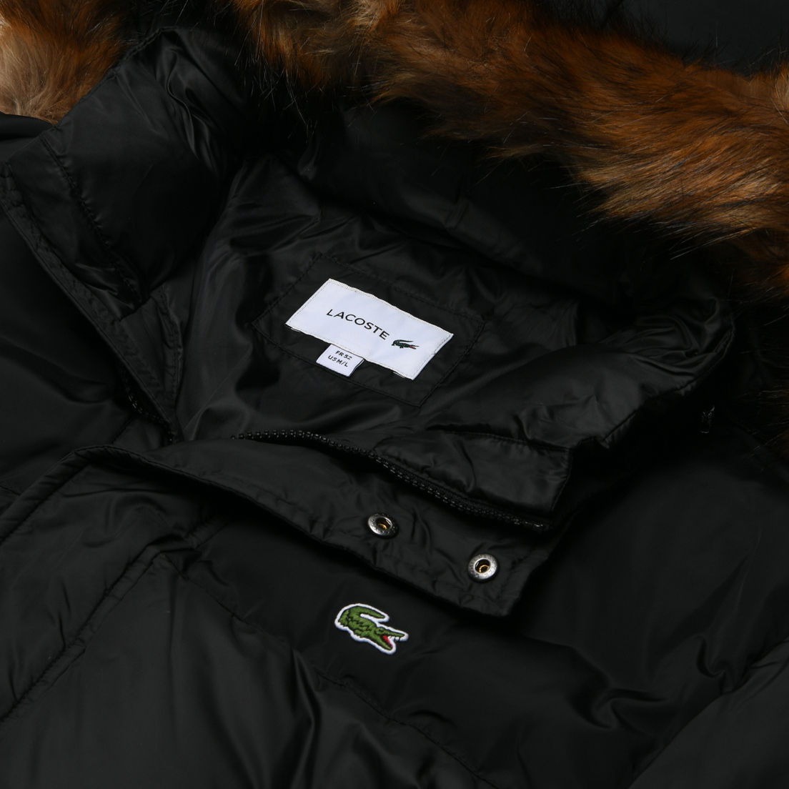 Lacoste Мужская куртка парка Detachable Hooded Waterproof Coat