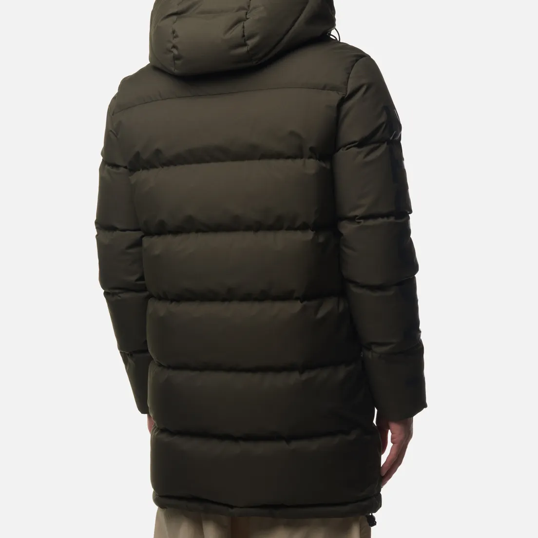 Lacoste Мужской пуховик Long Hooded Quilted