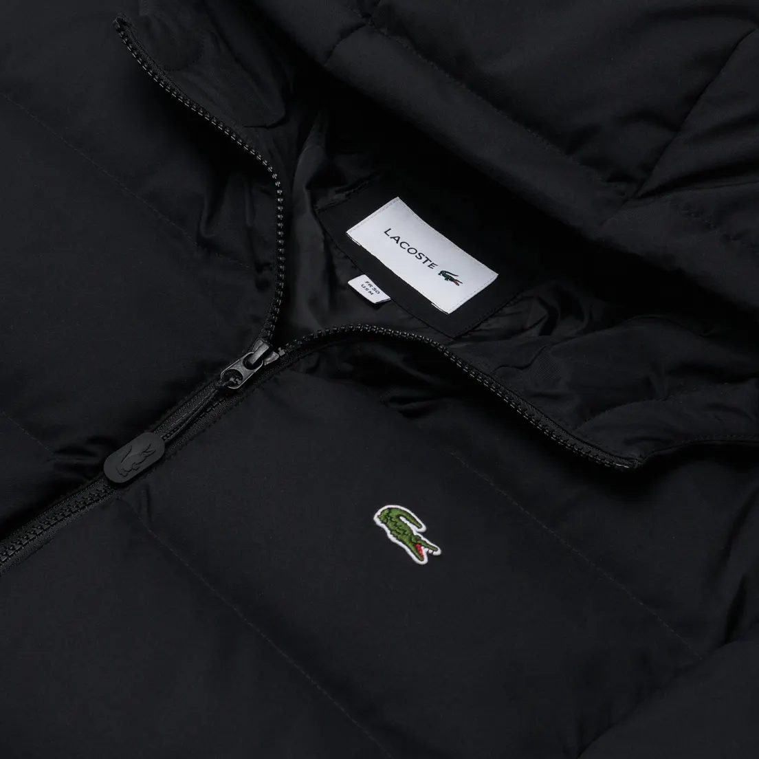 Lacoste Мужской пуховик Long Hooded Quilted