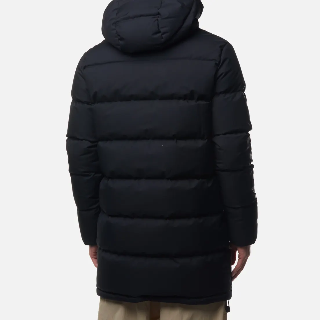Lacoste Мужской пуховик Long Hooded Quilted