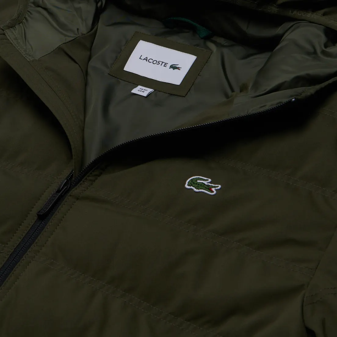 Lacoste Мужской пуховик Quilted Hooded
