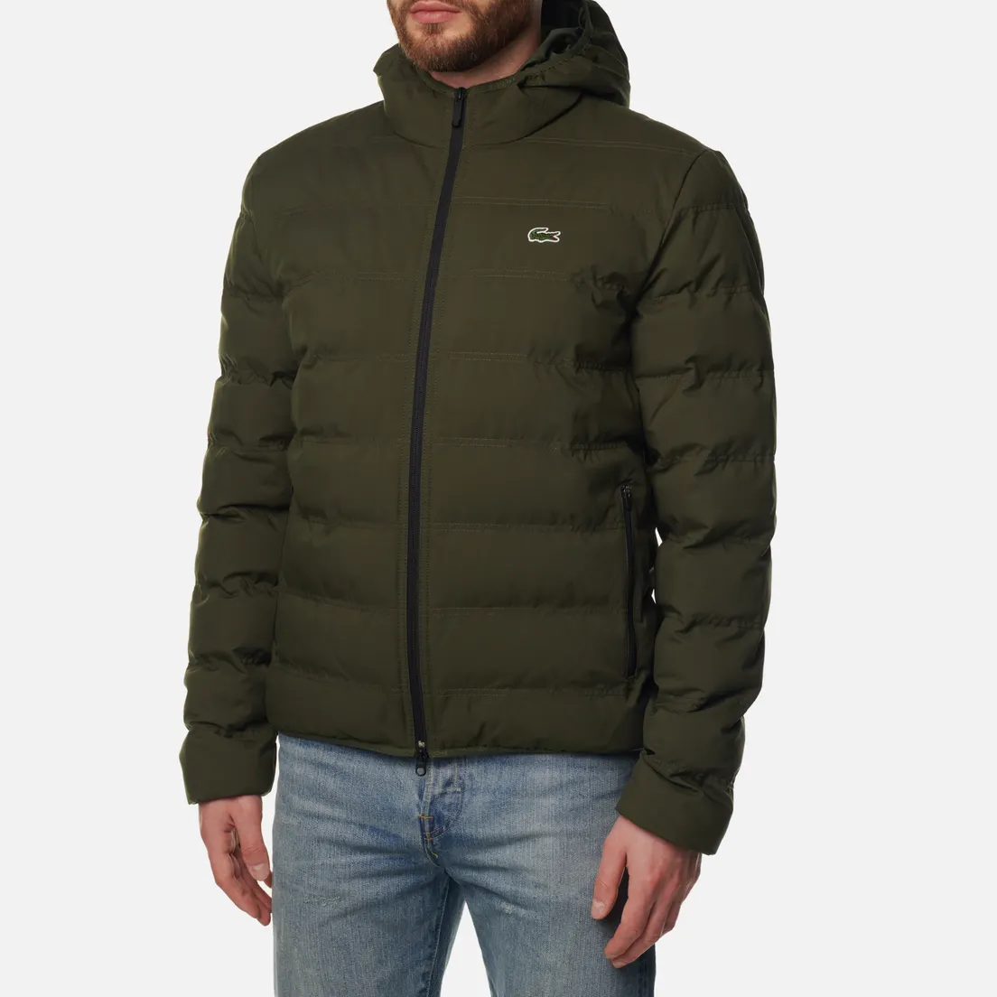Lacoste Мужской пуховик Quilted Hooded