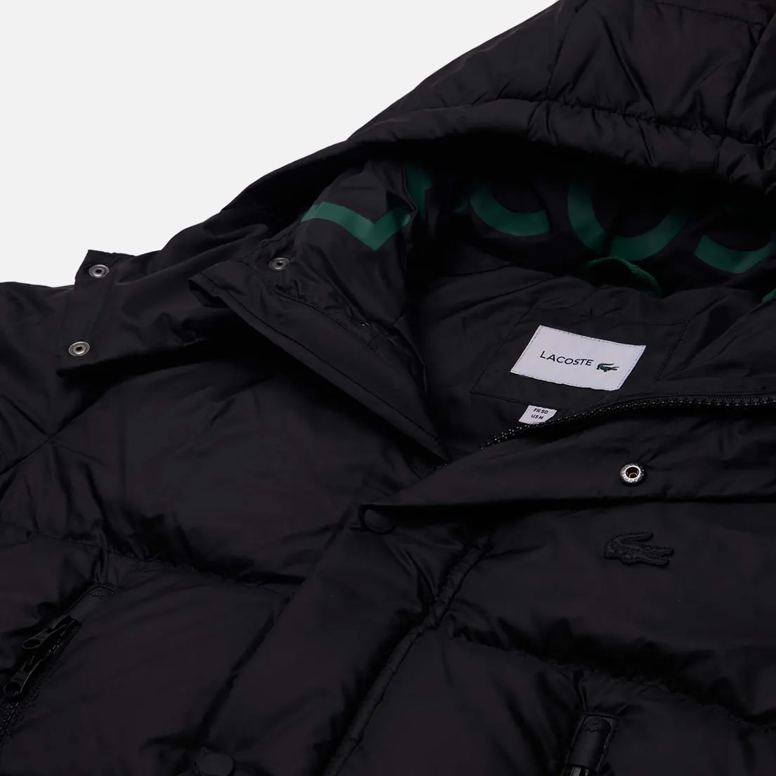 Lacoste Мужской пуховик Embroidered Crocodile Regular Fit