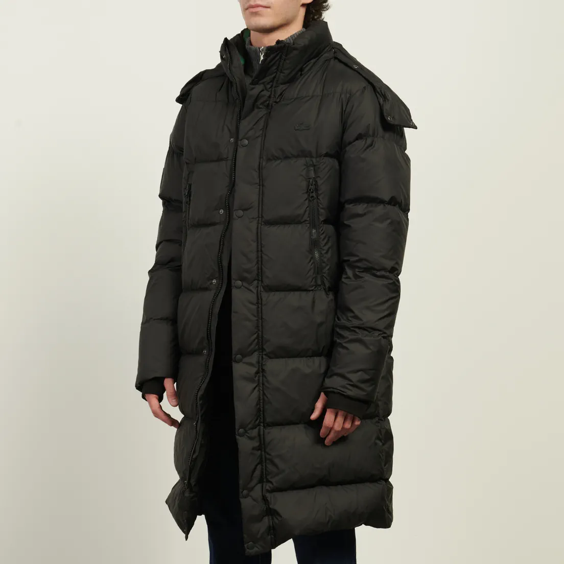 Lacoste Мужской пуховик Embroidered Crocodile Regular Fit