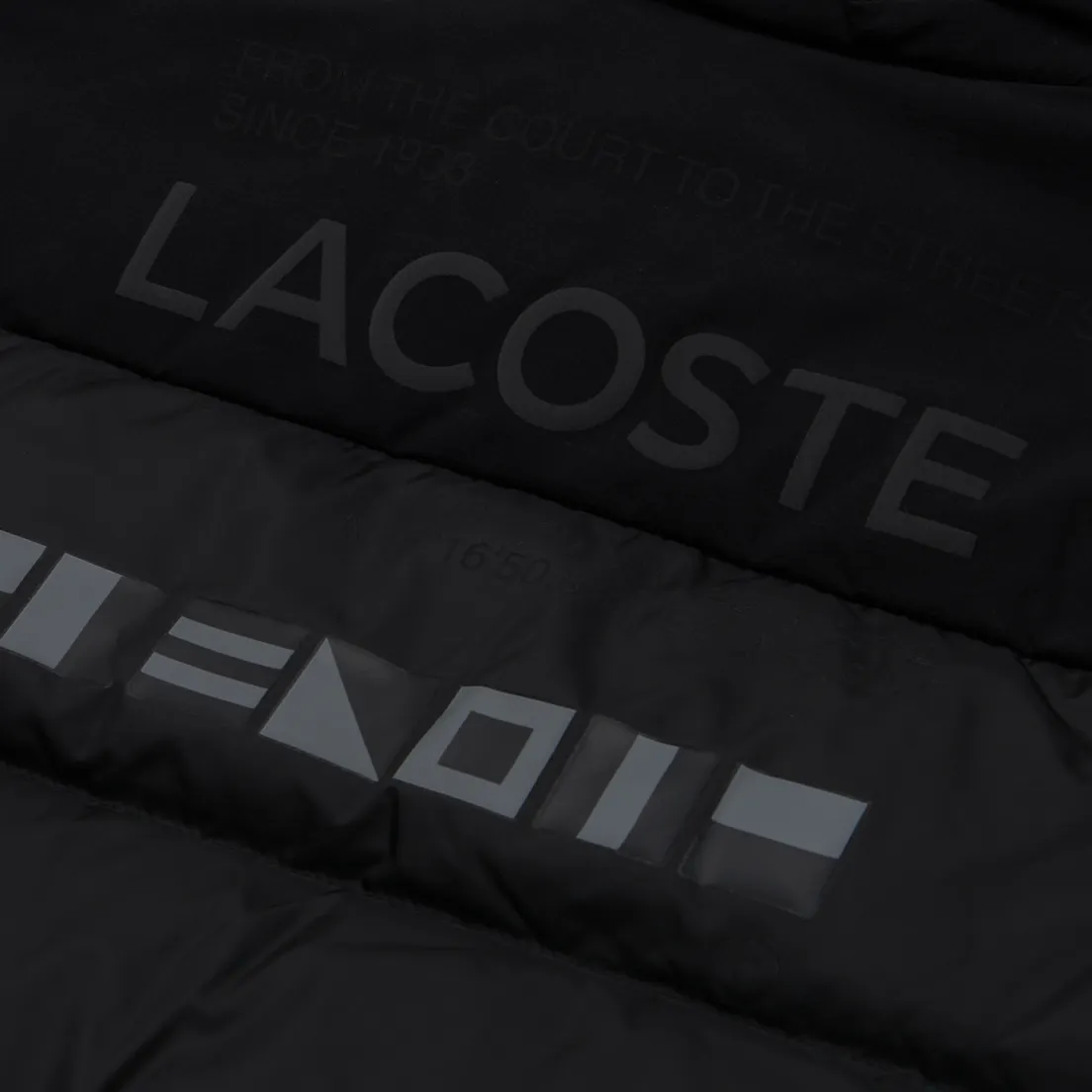 Lacoste Мужской пуховик Logo Back Down