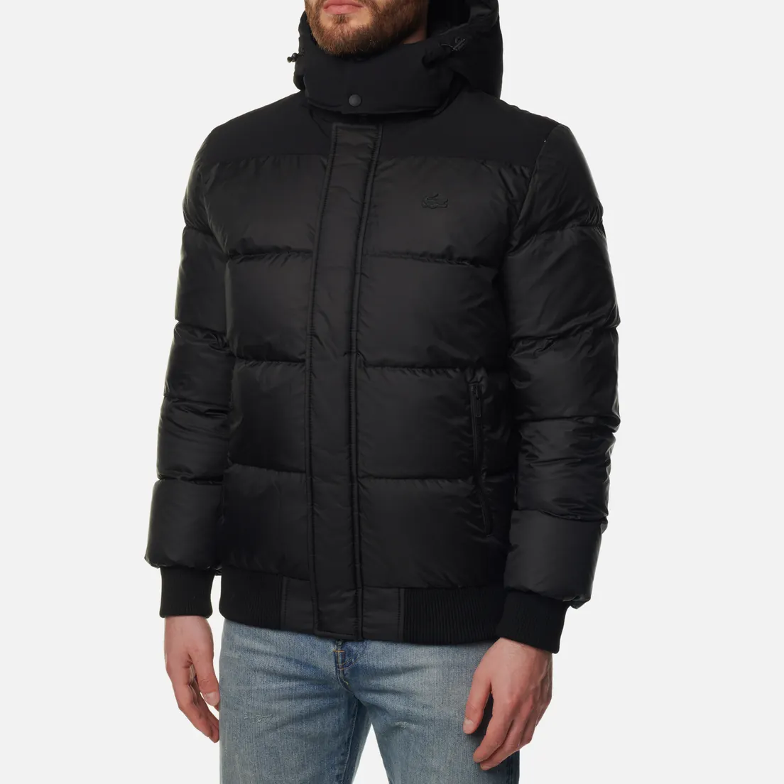 Lacoste Мужской пуховик Logo Back Down