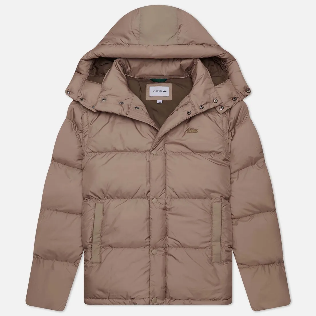 Lacoste Мужской пуховик Embroidered Crocodile Tonal