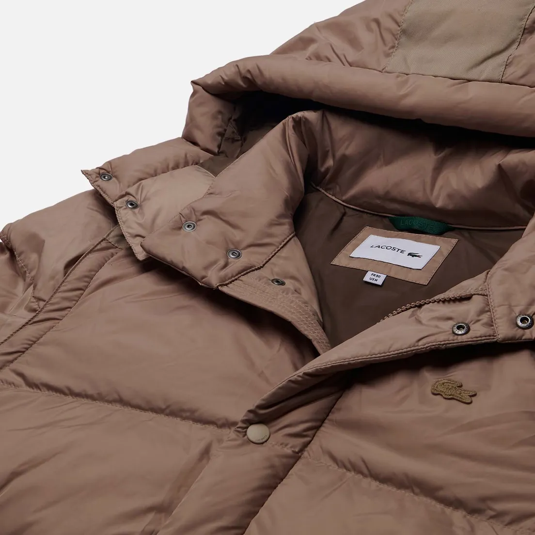 Lacoste Мужской пуховик Embroidered Crocodile Tonal