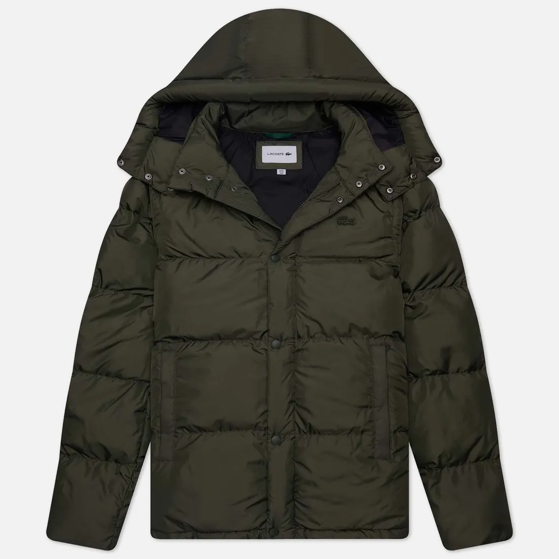 Lacoste Мужской пуховик Embroidered Crocodile Tonal