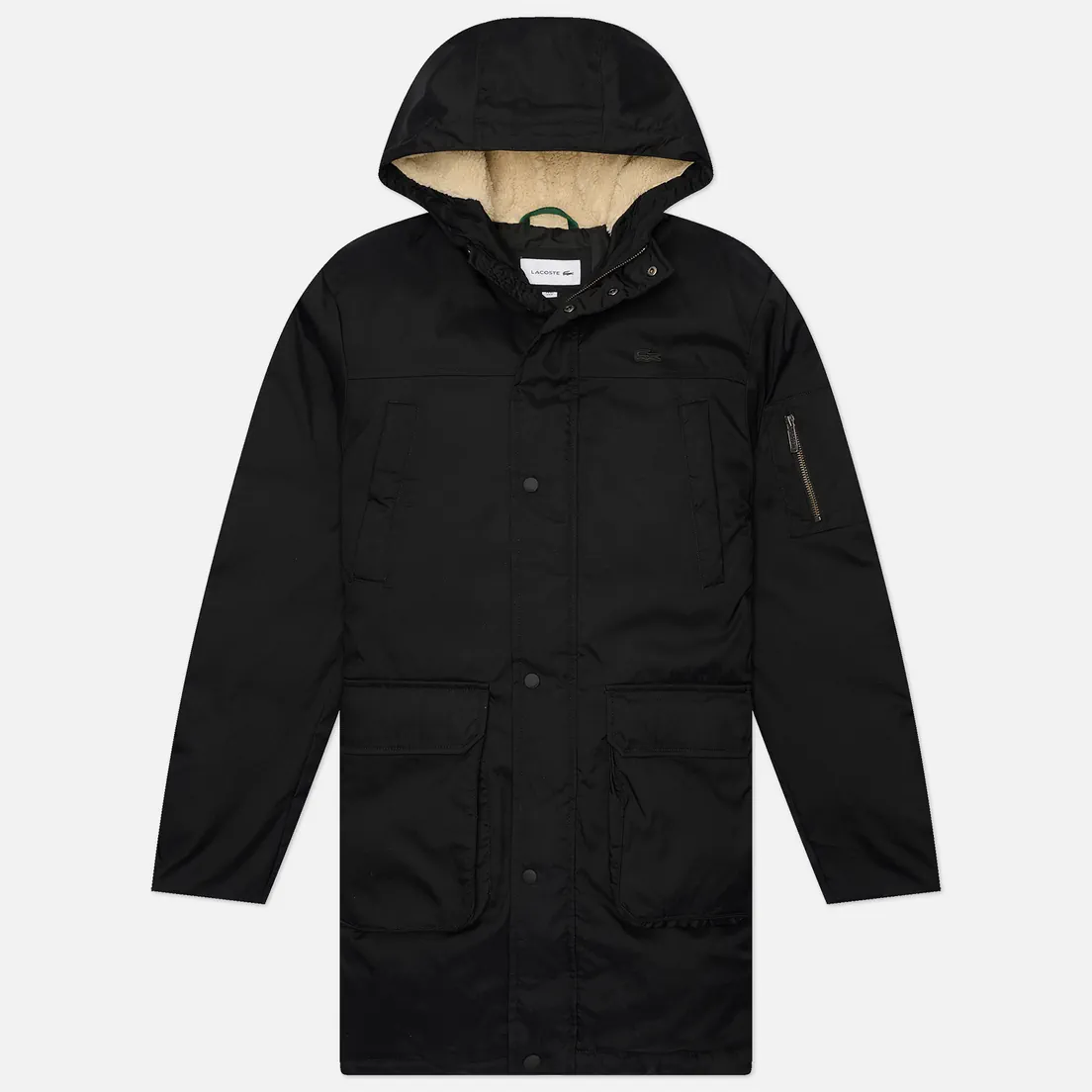 Lacoste Мужская куртка парка Hooded Long