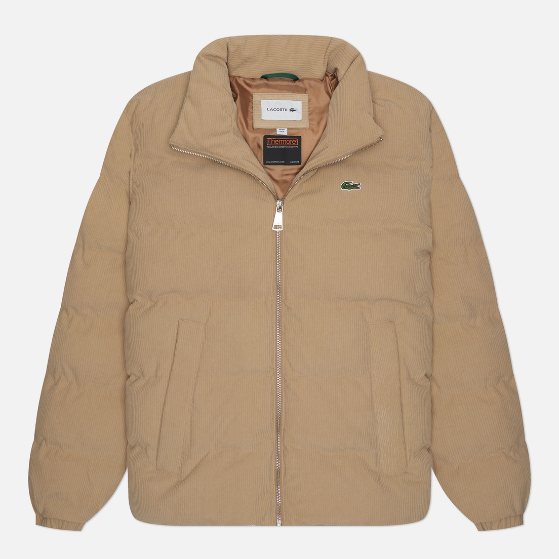 Lacoste Мужской пуховик Quilted Corduroy Puffer