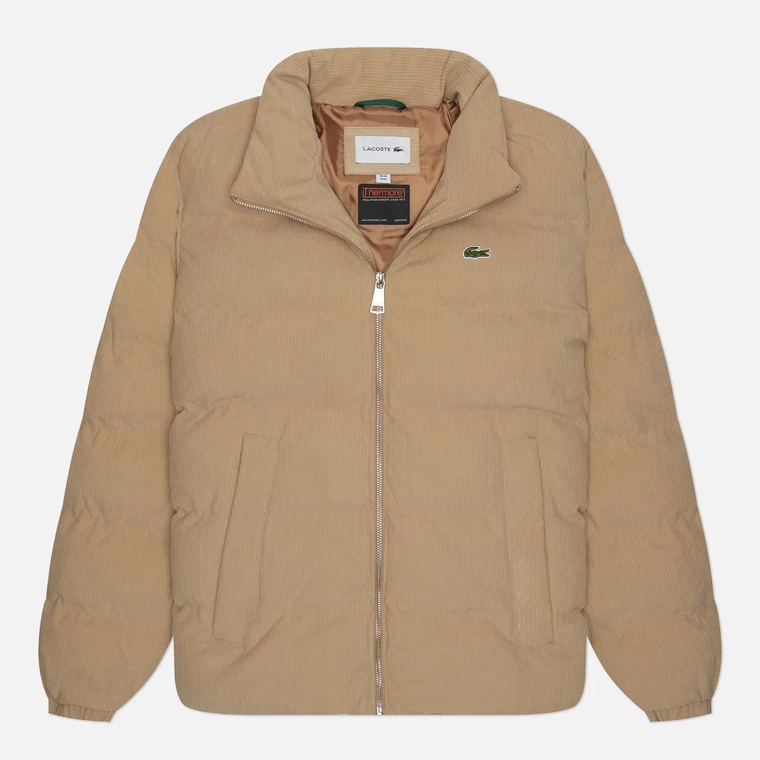 Lacoste Мужской пуховик Quilted Corduroy Puffer