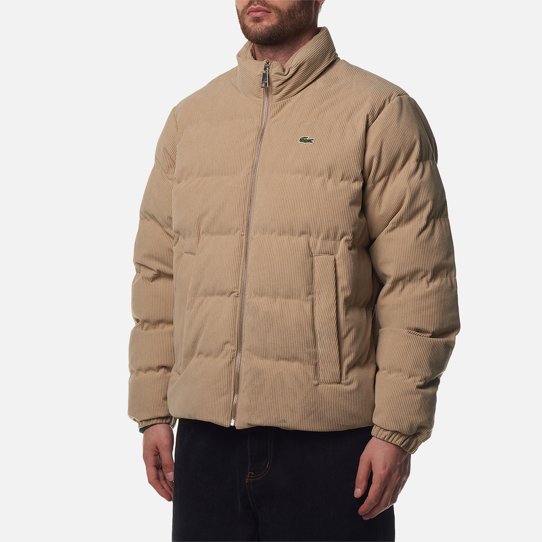 Lacoste Мужской пуховик Quilted Corduroy Puffer