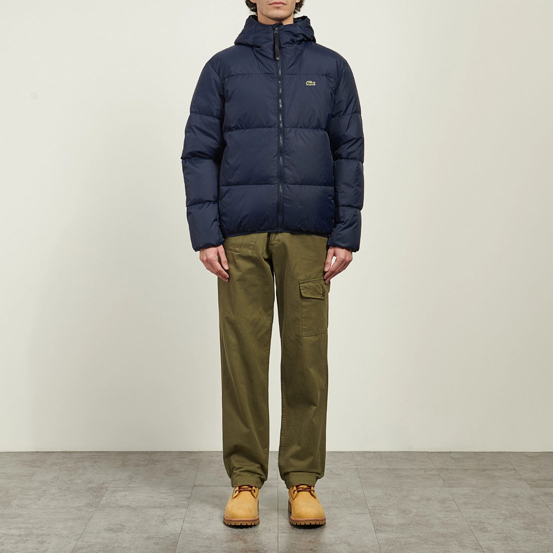 Lacoste Мужской пуховик Repellent Hooded