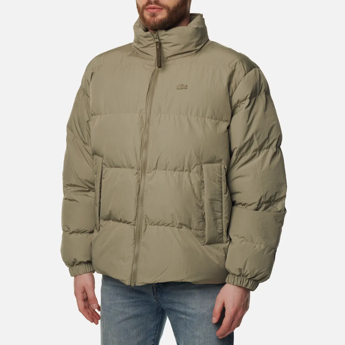 Lacoste Мужской пуховик Short Waterproof Puffer