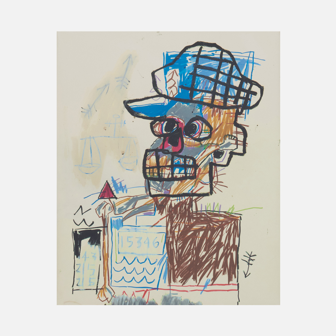 Rizzoli Книга Jean-Michel Basquiat Drawing: Work From The Schorr Family Collection