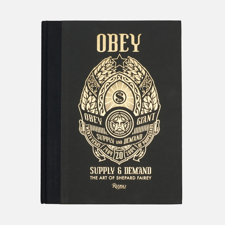 Книга Rizzoli OBEY: Supply And Demand, цвет чёрный