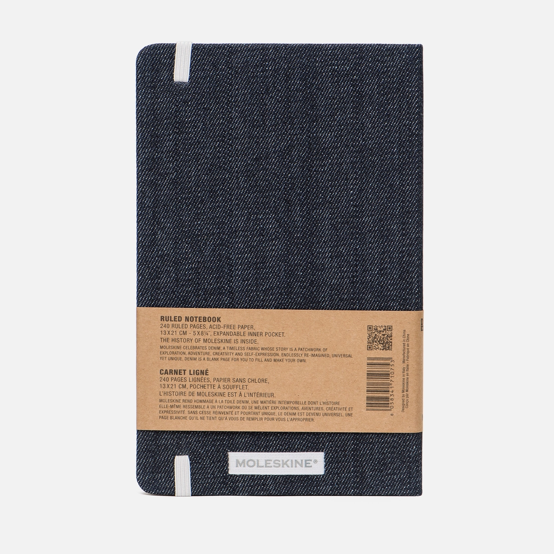 Moleskine Блокнот Limited Edition Denim Notebooks Large Ruler 240 pgs