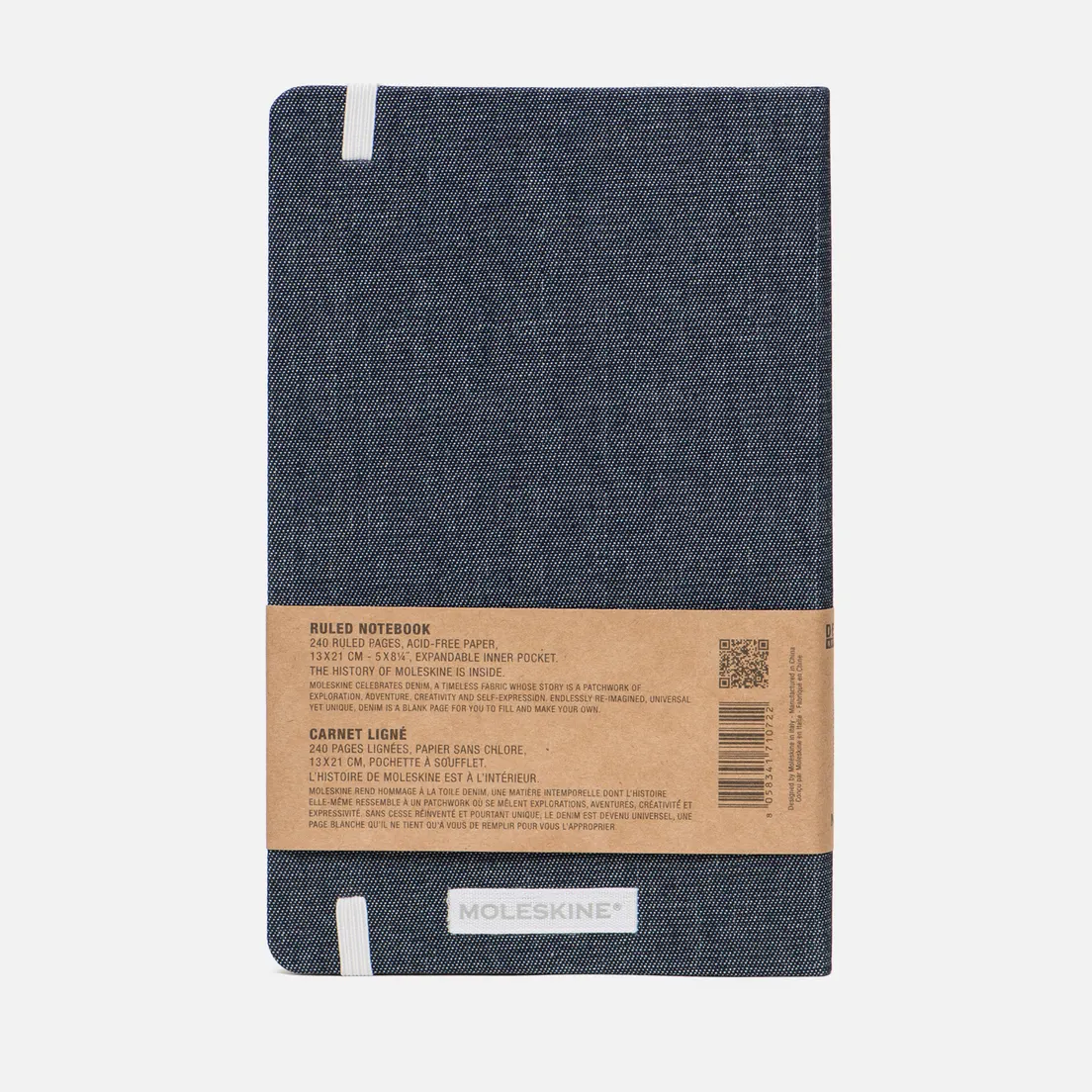 Moleskine Блокнот Limited Edition Denim Notebooks Large Ruler 240 pgs